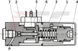 technical illustration-R901102362-200 bar, micro switch with NC contact/NO contact function, device connector DIN EN 175301-803 (large cubic connector)