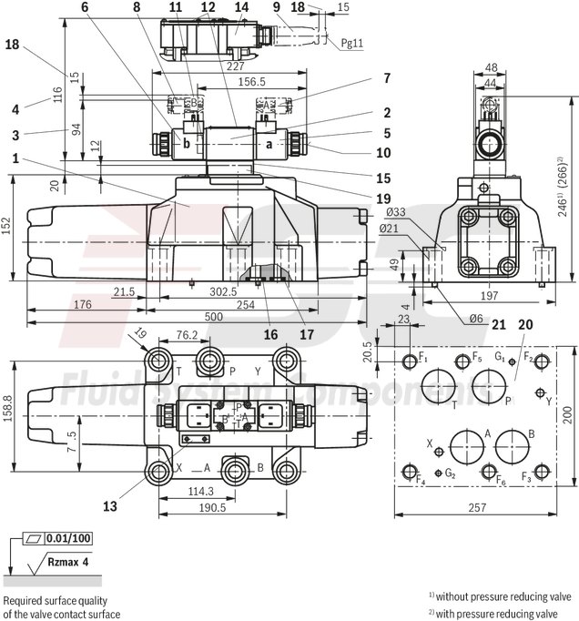 technical illustration-R978911132-Size 10, symbol E, integrated electronics, 24 V DC