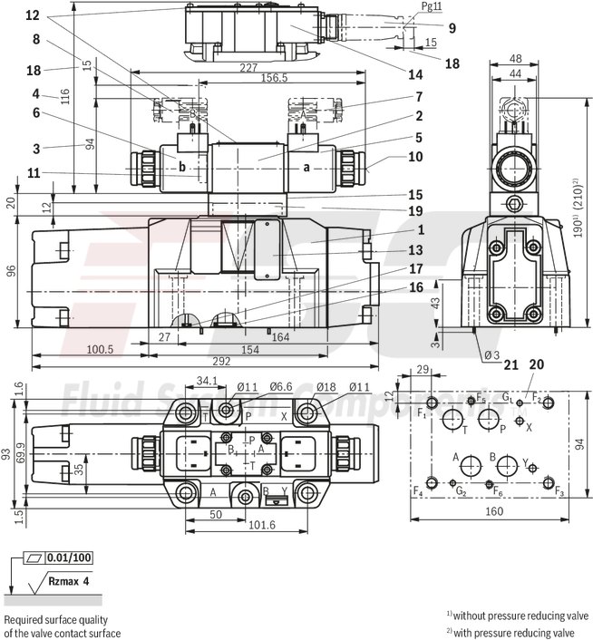 technical illustration-R978911132-Size 10, symbol E, integrated electronics, 24 V DC