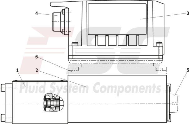 technical illustration-R901382312-Size 6, symbol C3, electrical with integrated electronics 24 V DC