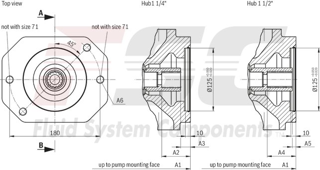 technical illustration-R978056576-Pump A10VSO BR31 with digital OBE