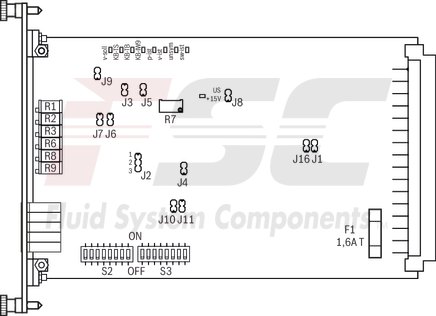 technical illustration-R978049363-Pump A10VSO BR31 with external analog electronics