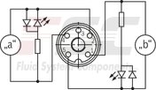 technical illustration-R900554557-Size 6, symbol J, electrical with solenoid, 24 V DC