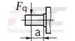 technical illustration-R902161205-Large variety of available nominal sizes allows exact adjustment to the application High power density Very high total efficiency High starting efficiency Working ports SAE flange or thread Optional with integrated pressure relief valve Optional with mounted addifitonal valve: counterbalance valve (BVD/BVE), flushing and boost-pressure valve Bent-axis design
