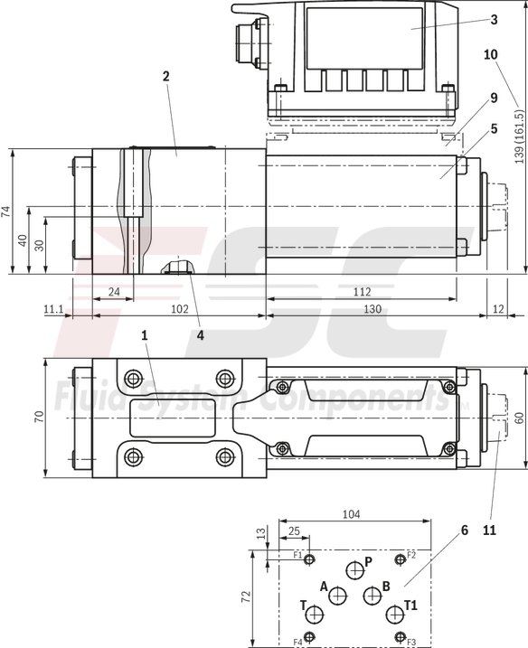 technical illustration-R901396512-Reliable - proven and robust design Energy-efficient - no pilot oil demand, high flows with low pressure differential Flexible - suitable for position and velocity control Precise - high response sensitivity and little hysteresis Safe - shut-off of the second solenoid by means of ISA adapter possible