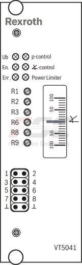 technical illustration-R978049363-Pump A10VSO BR31 with external analog electronics