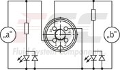 technical illustration-R900554557-Size 6, symbol J, electrical with solenoid, 24 V DC