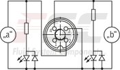 technical illustration-R900554557-Size 6, symbol J, electrical with solenoid, 24 V DC