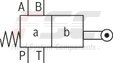 technical illustration-R900479282-4/3-, 4/2- or 3/2-way version Porting pattern according to DIN&nbsp;24340 form A (without locating hole) Porting pattern according to ISO&nbsp;4401-03-02-0-05 (with locating hole) Type of actuation: Roller plunger Inductive position switch and proximity sensors (contactless)