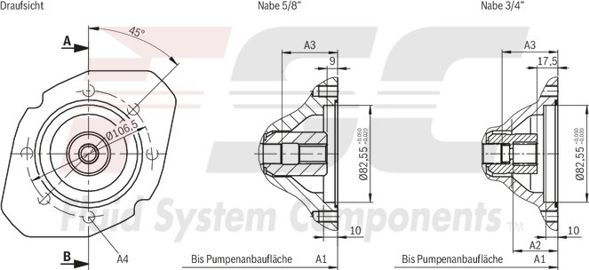 technical illustration-R978056576-Pump A10VSO BR31 with digital OBE