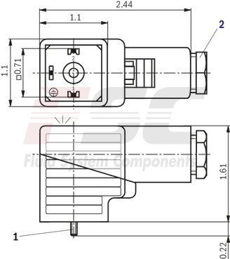 technical illustration-R900057455-Mating connector