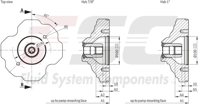 technical illustration-R978056576-Pump A10VSO BR31 with digital OBE