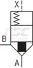 technical illustration-R900952988-Valve poppet with or without damping nose 2 area ratios 6 different cracking pressures
