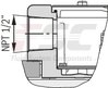 technical illustration-R901381274-Size 10, symbol E, solenoid-actuated, 110 V DC