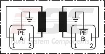 technical illustration-R900978354-Pilot-operated 2-stage proportional directional valve without integrated electronics (OBE) Control of the direction and magnitude of a flow Operation by means of proportional solenoids with central thread and detachable coil For subplate mounting: Porting pattern according to ISO 4401 Optional auxiliary operating device Spring-centered control spool
