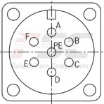 technical illustration-R901382312-Size 6, symbol C3, electrical with integrated electronics 24 V DC