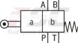 technical illustration-R900479282-4/3-, 4/2- or 3/2-way version Porting pattern according to DIN&nbsp;24340 form A (without locating hole) Porting pattern according to ISO&nbsp;4401-03-02-0-05 (with locating hole) Type of actuation: Roller plunger Inductive position switch and proximity sensors (contactless)