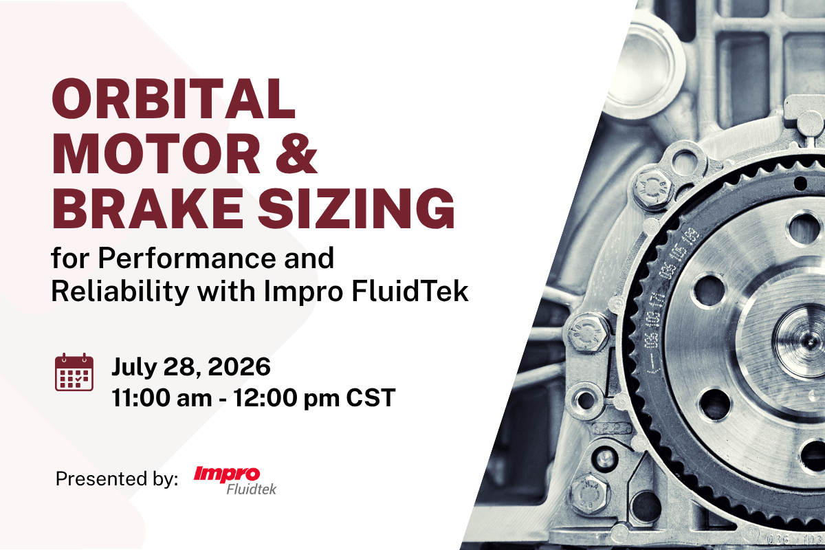Orbital Motor & Brake Sizing: Impro Fluidtek