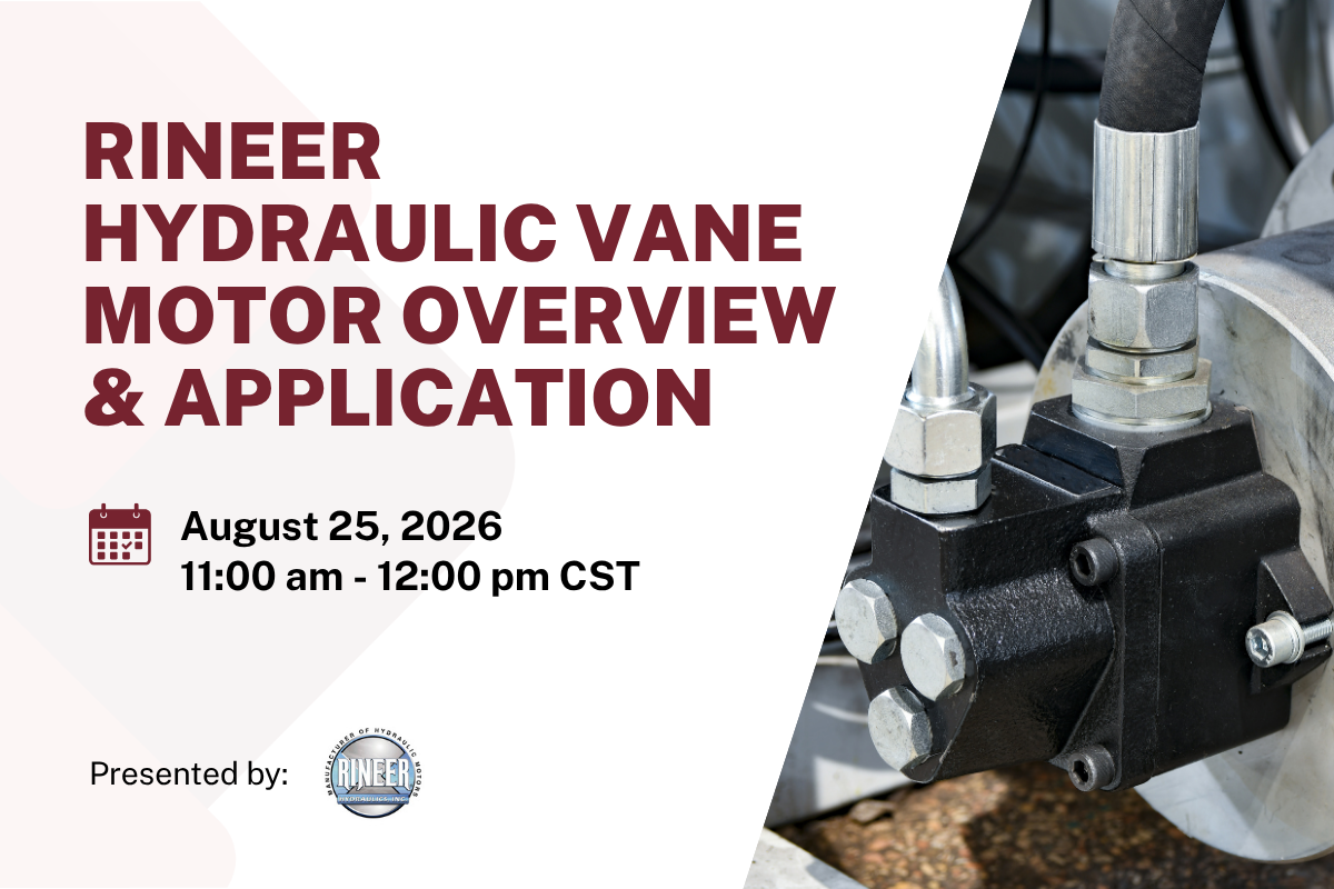 Rineer Hydraulic Vane Motor: Overview and Application