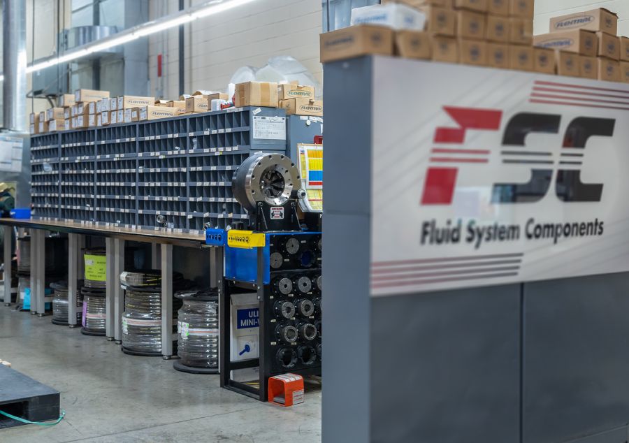 Hydraulic hose repair near Milwaukee or Green Bay